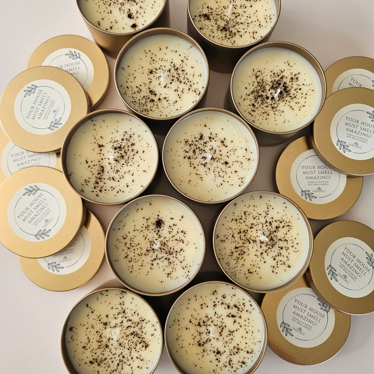 Vanilla Candle "Your House Must Smell Amazing"