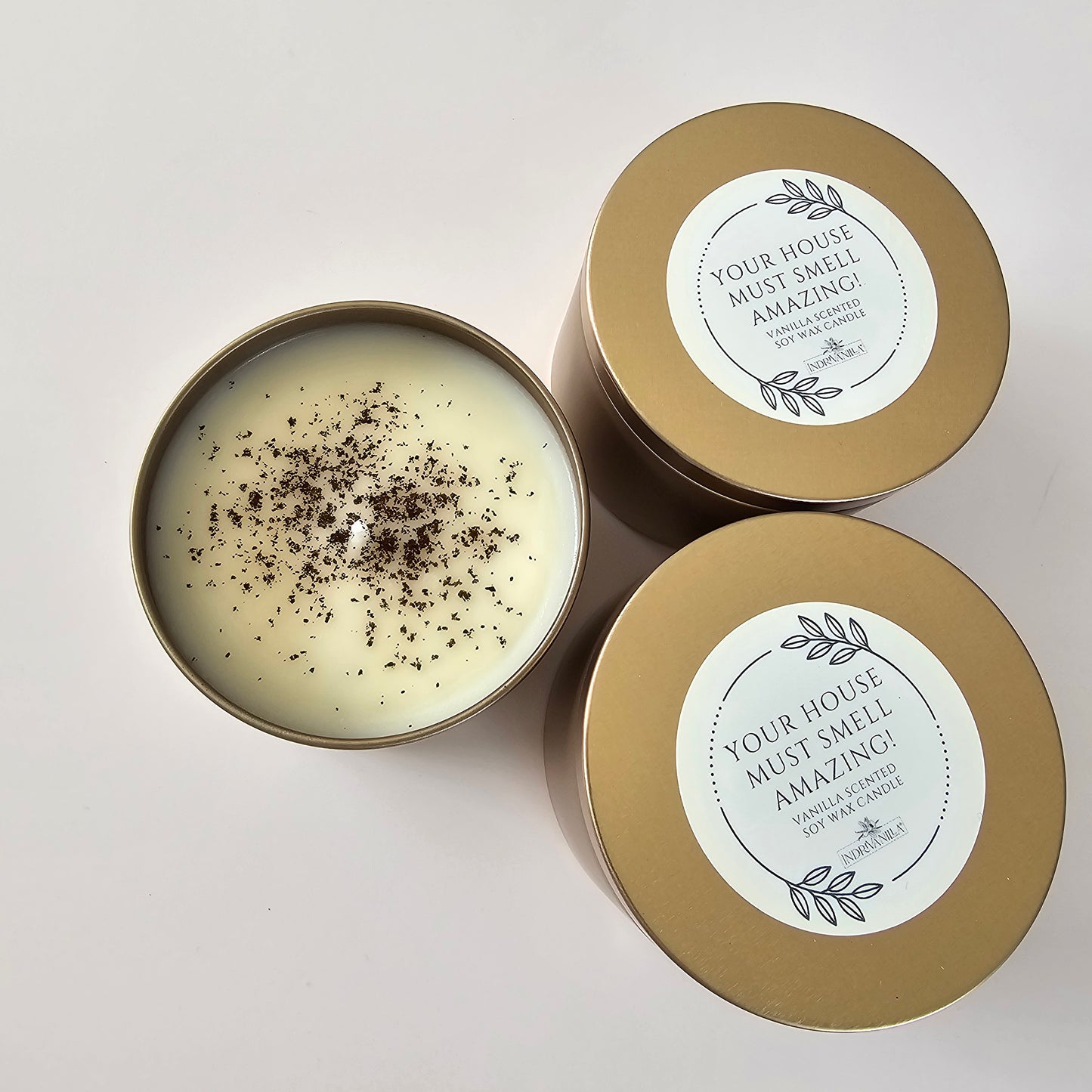 Vanilla Candle "Your House Must Smell Amazing"