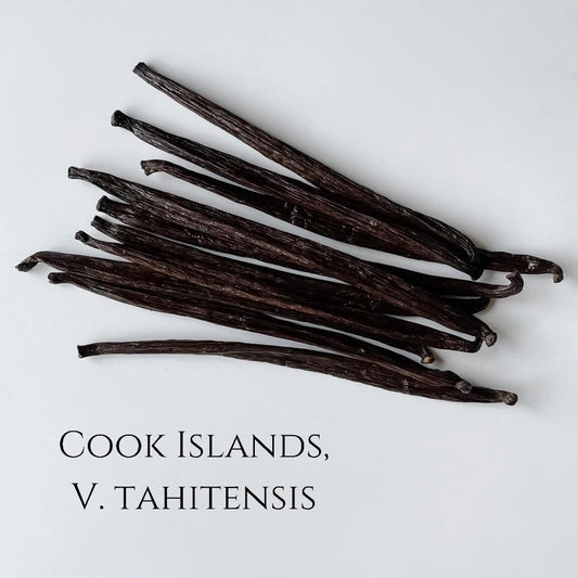Cook Islands V. tahitensis Vanilla Beans