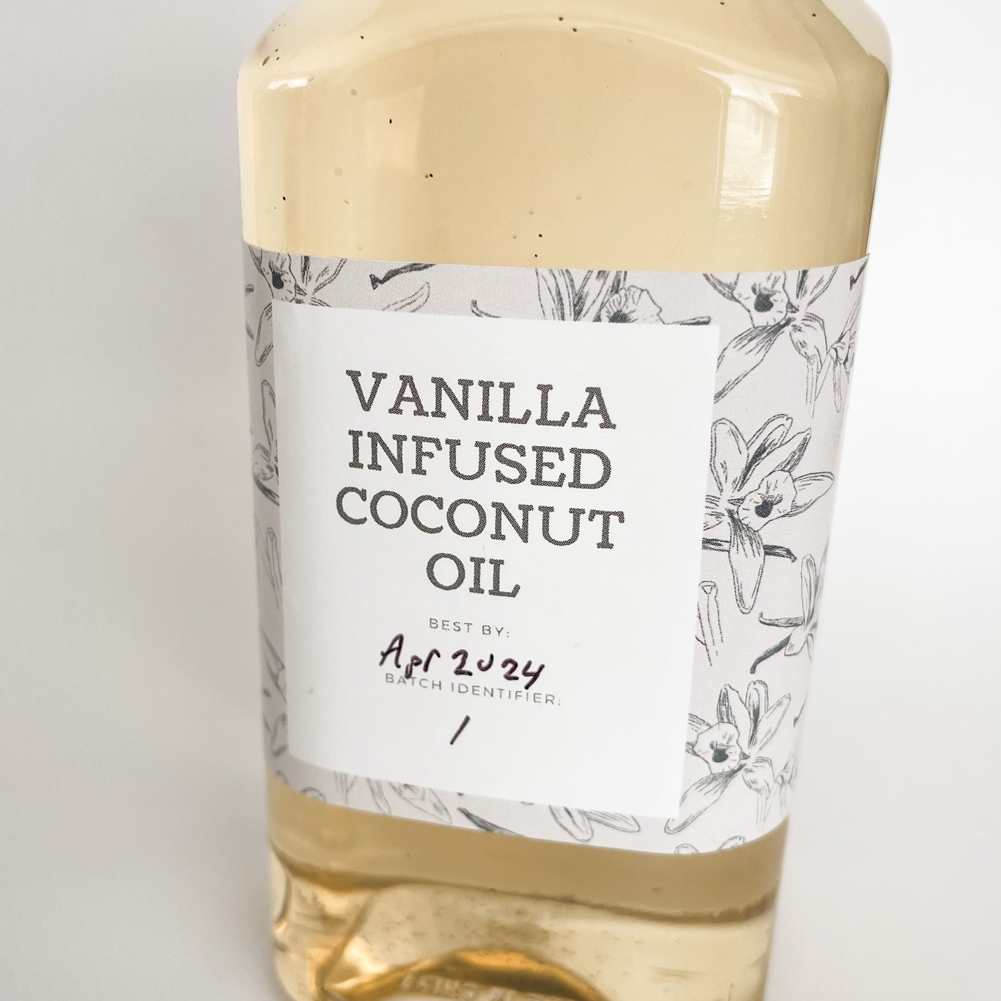 Vanilla Infused Coconut Oil