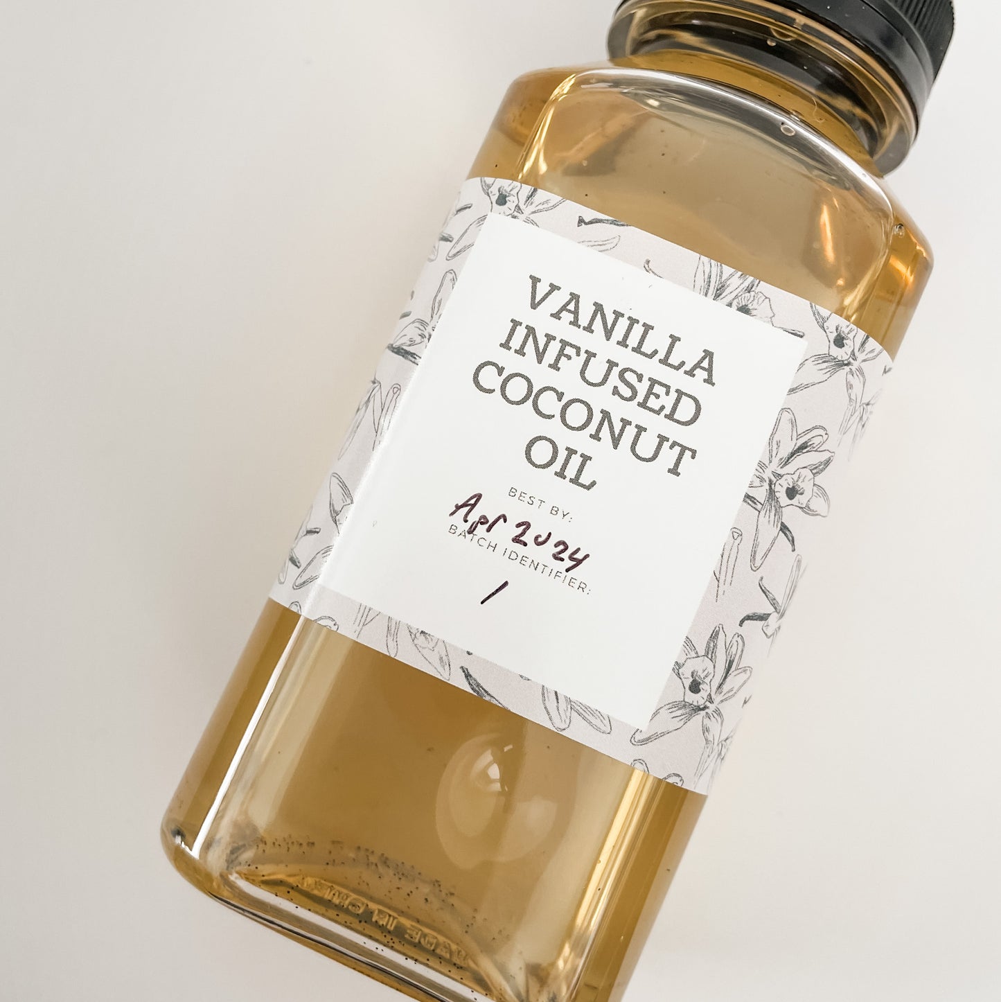 Vanilla Infused Coconut Oil