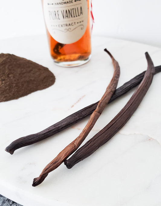 Vanilla Beans ready to make Vanilla Extract