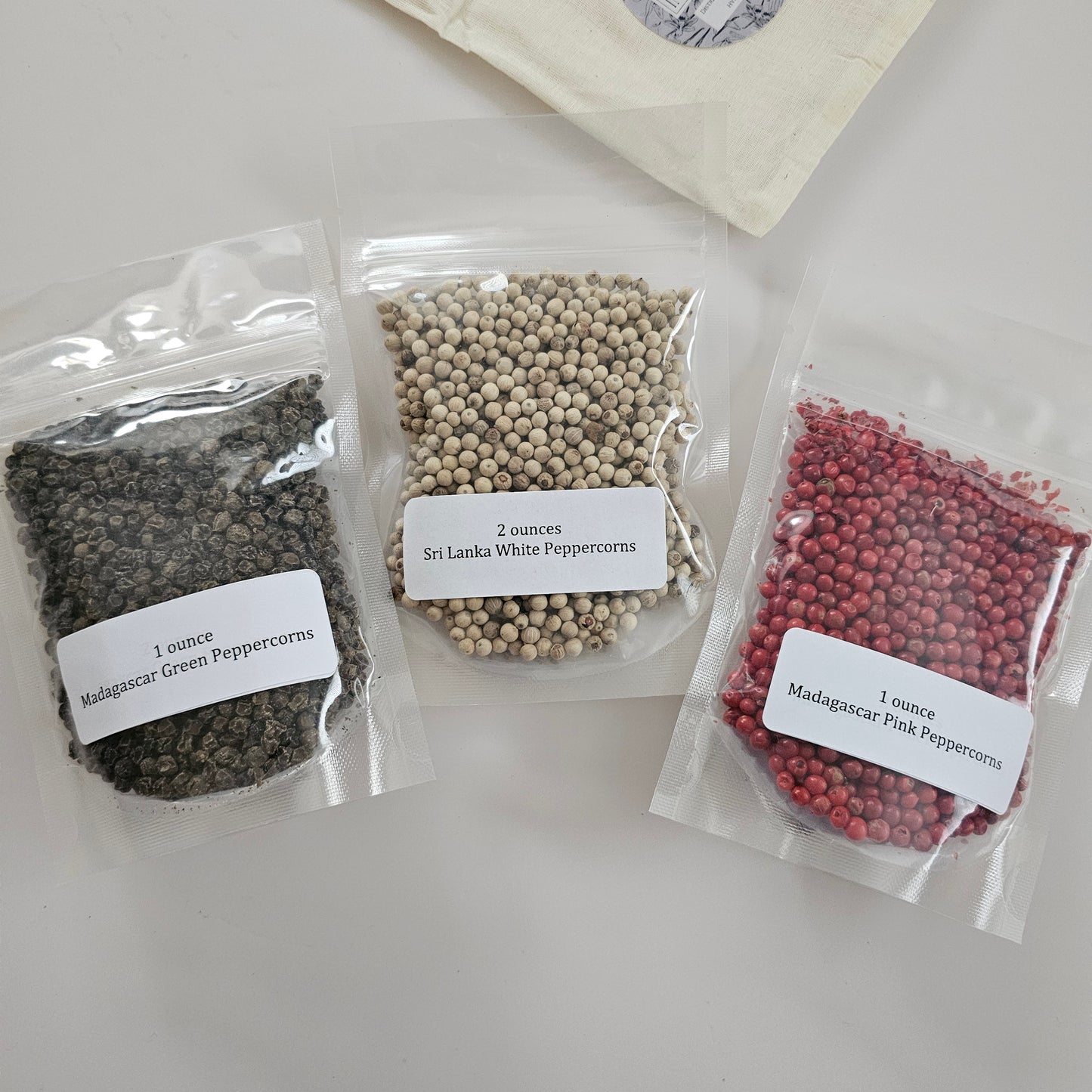 Gourmet Peppercorn Trio