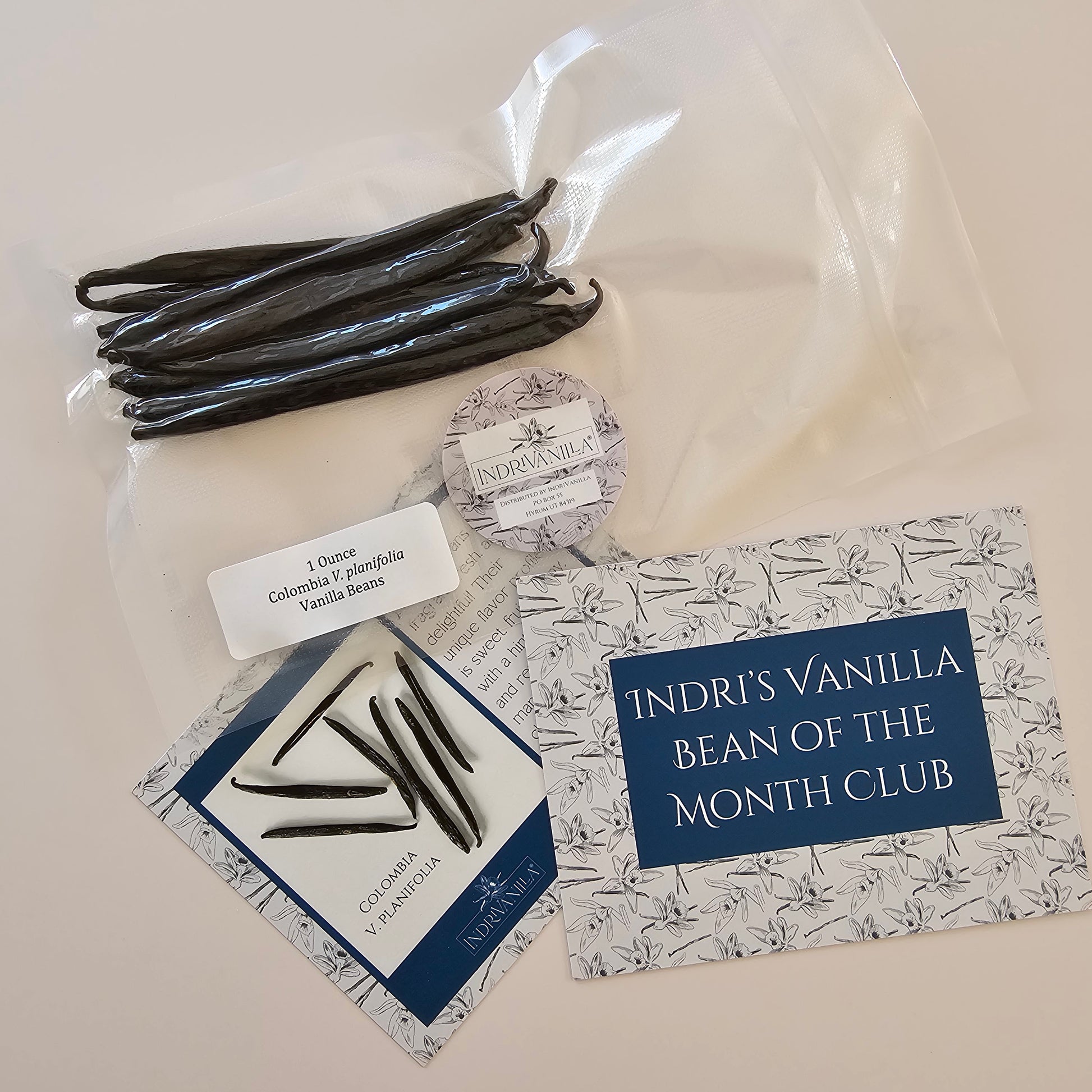 Indri's Vanilla Bean of the Month Club