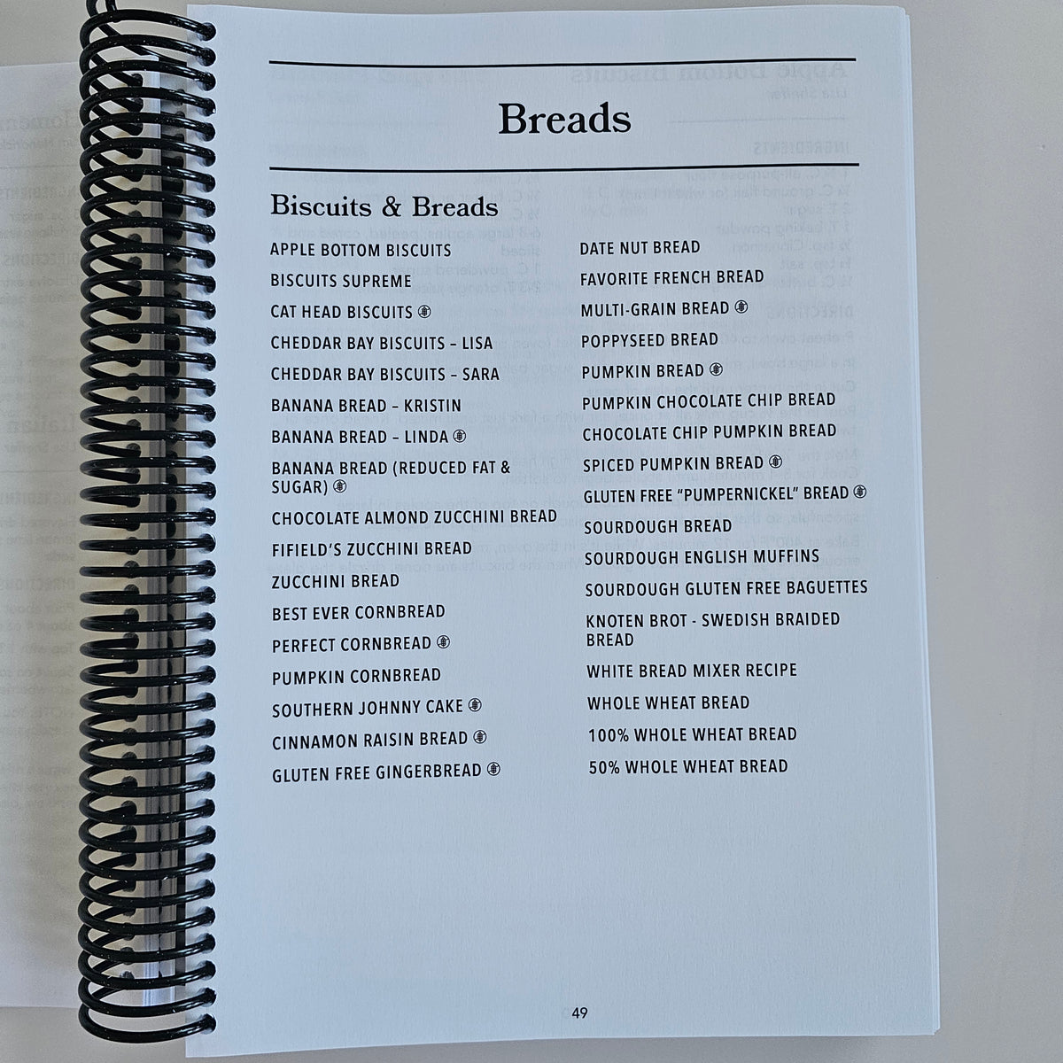 Hendricks Family Cookbook, 2025 Edition