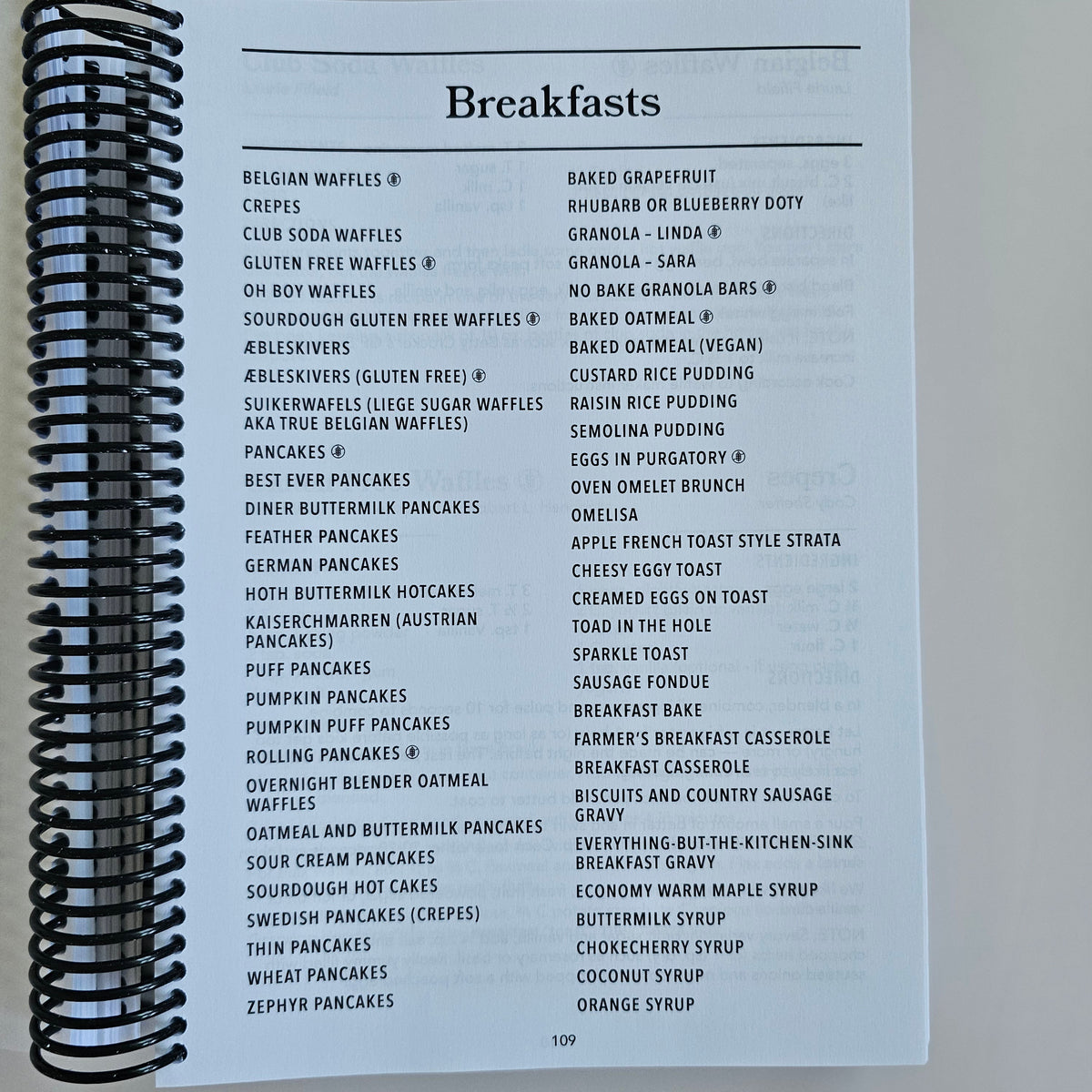 Hendricks Family Cookbook, 2025 Edition