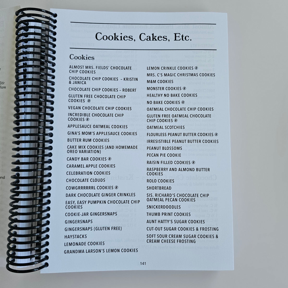 Hendricks Family Cookbook, 2025 Edition