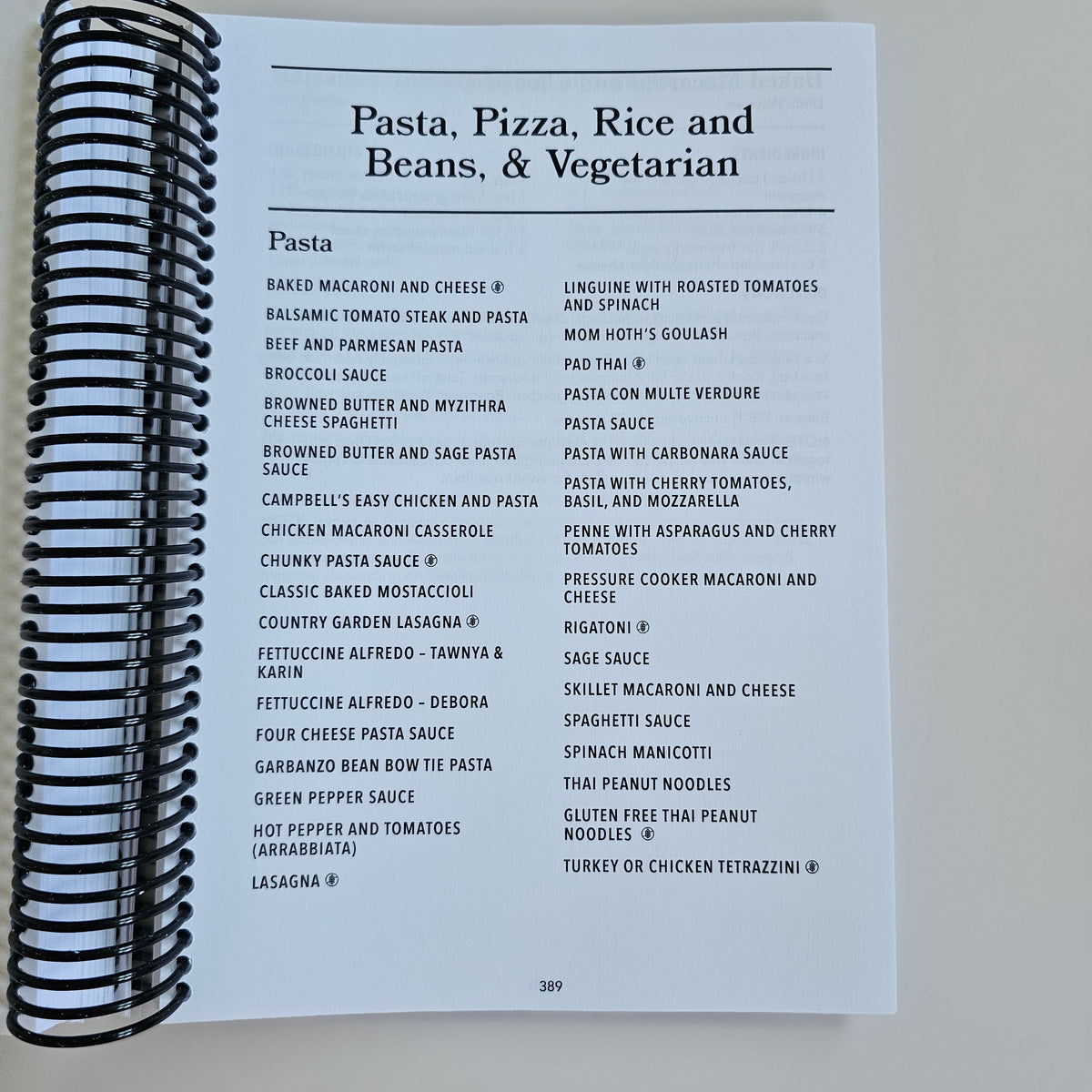 Hendricks Family Cookbook, 2025 Edition