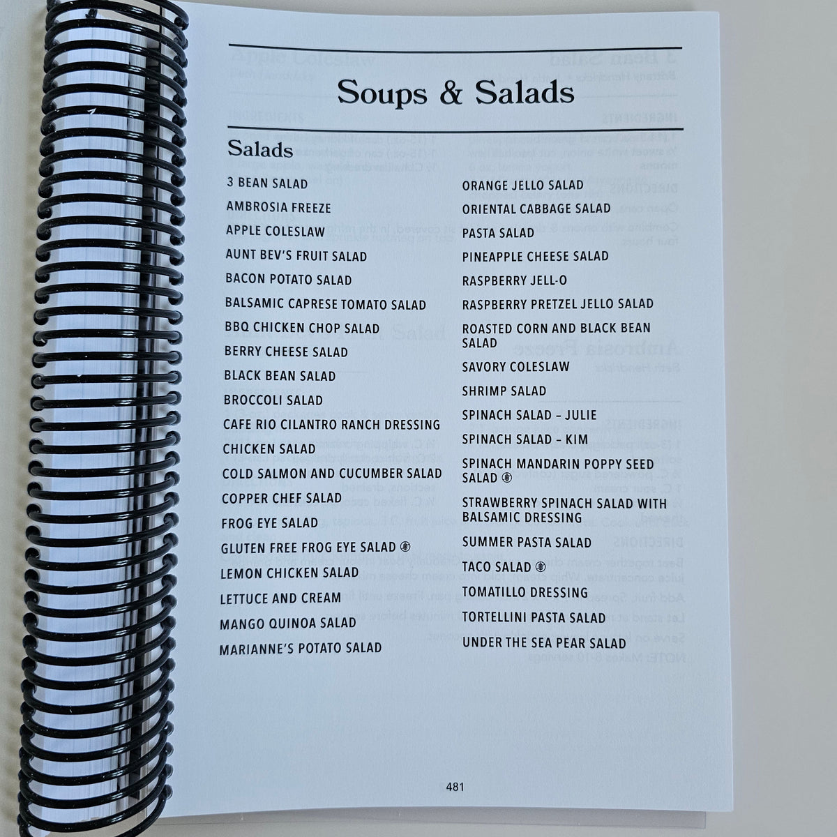 Hendricks Family Cookbook, 2025 Edition