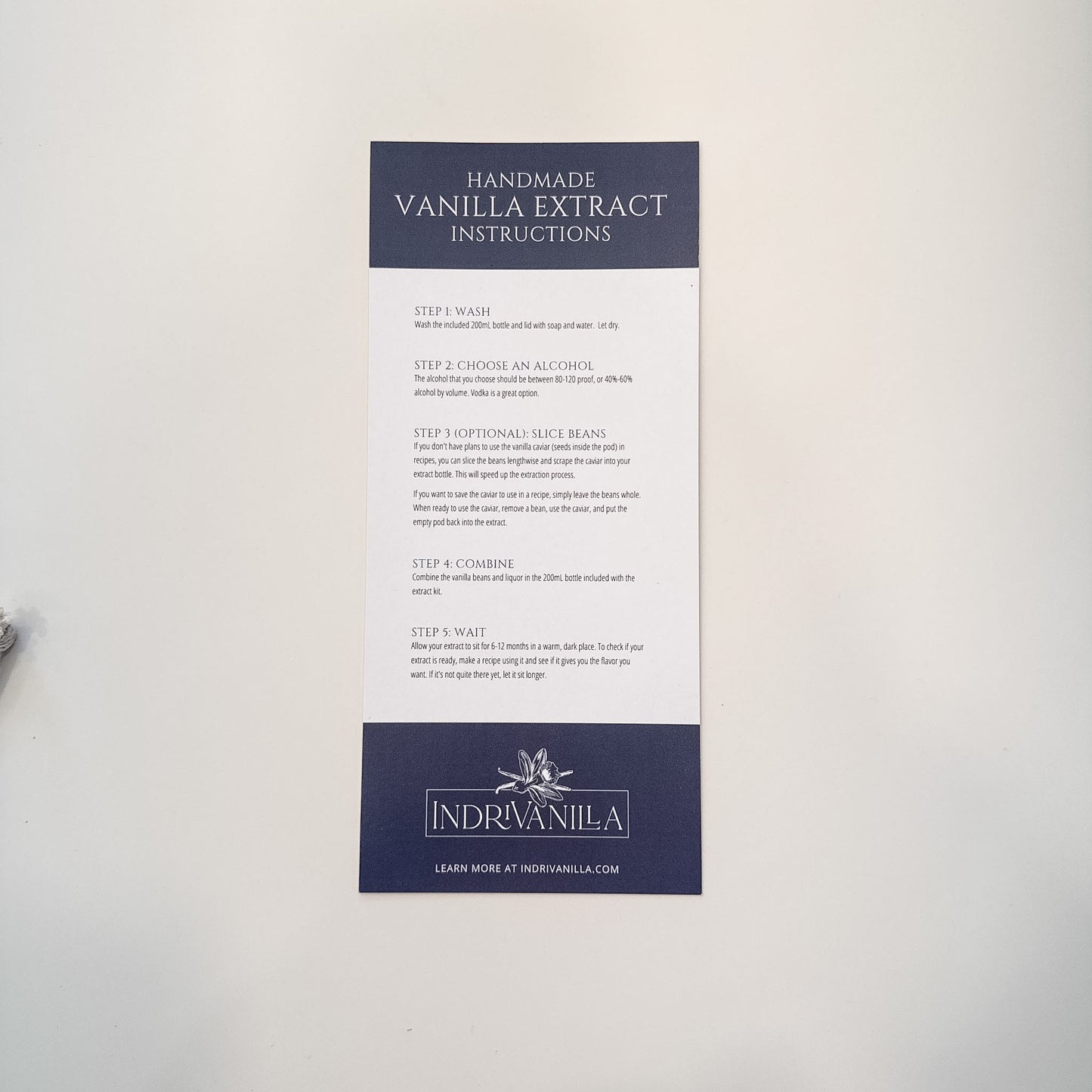 Vanilla Extract Starter Kit