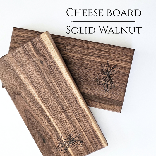 Cheese Board - Solid Walnut