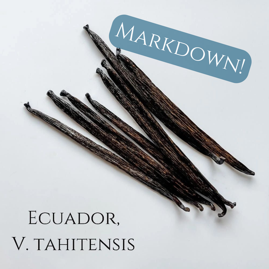 Ecuador V. tahitensis Vanilla Beans