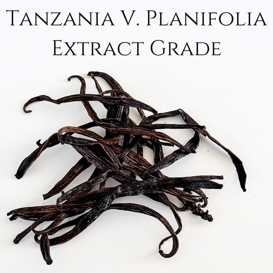 Tanzania V. Planifolia Extract Grade Vanilla Beans
