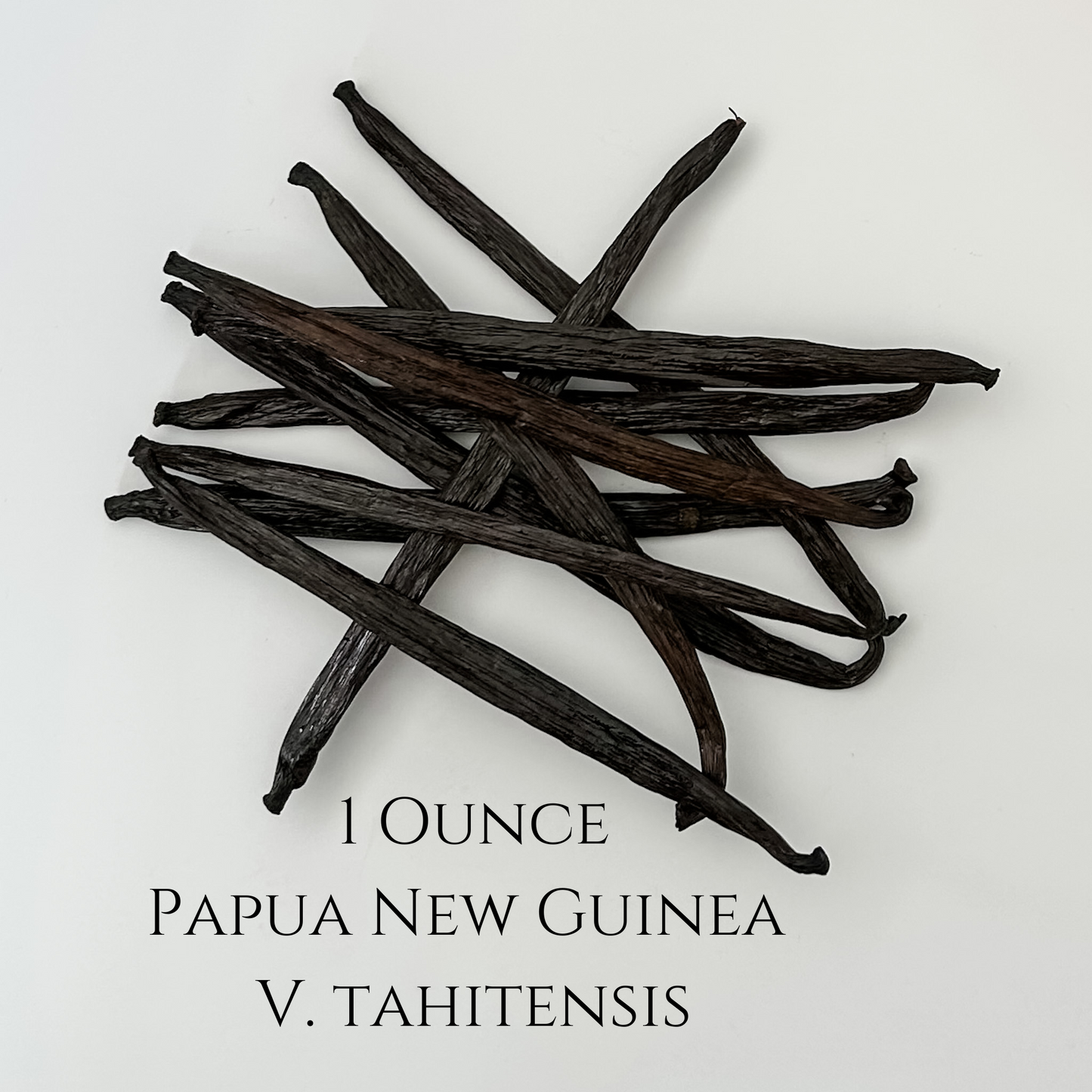 Papua New Guinea V. tahitensis Vanilla Beans