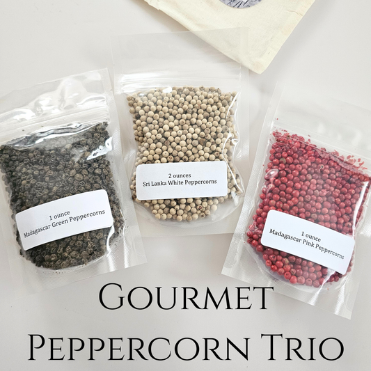 Gourmet Peppercorn Trio