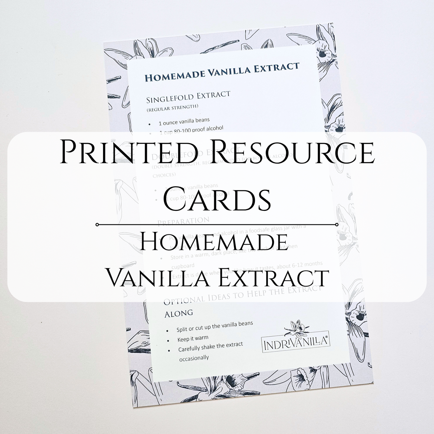 Printed Resource Cards
