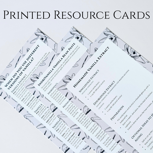 Printed Resource Cards