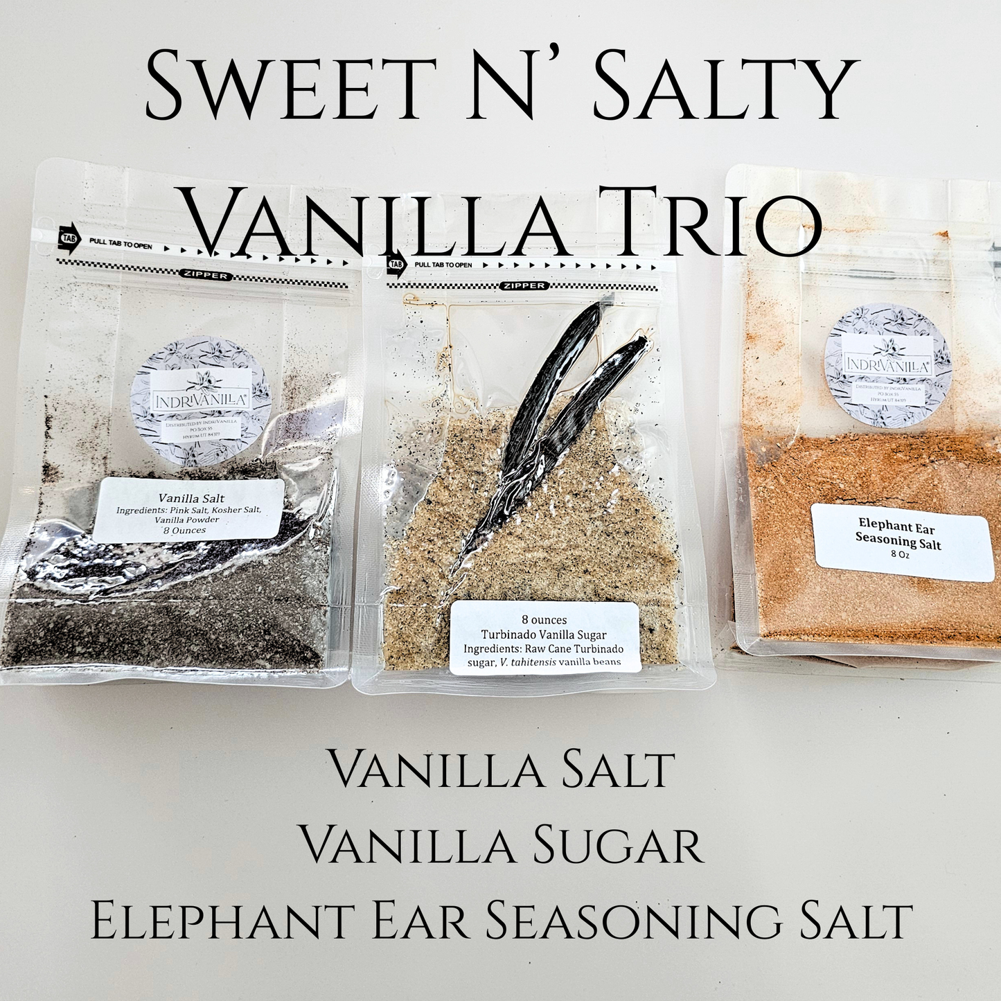 Sweet n' Salty Vanilla Trio