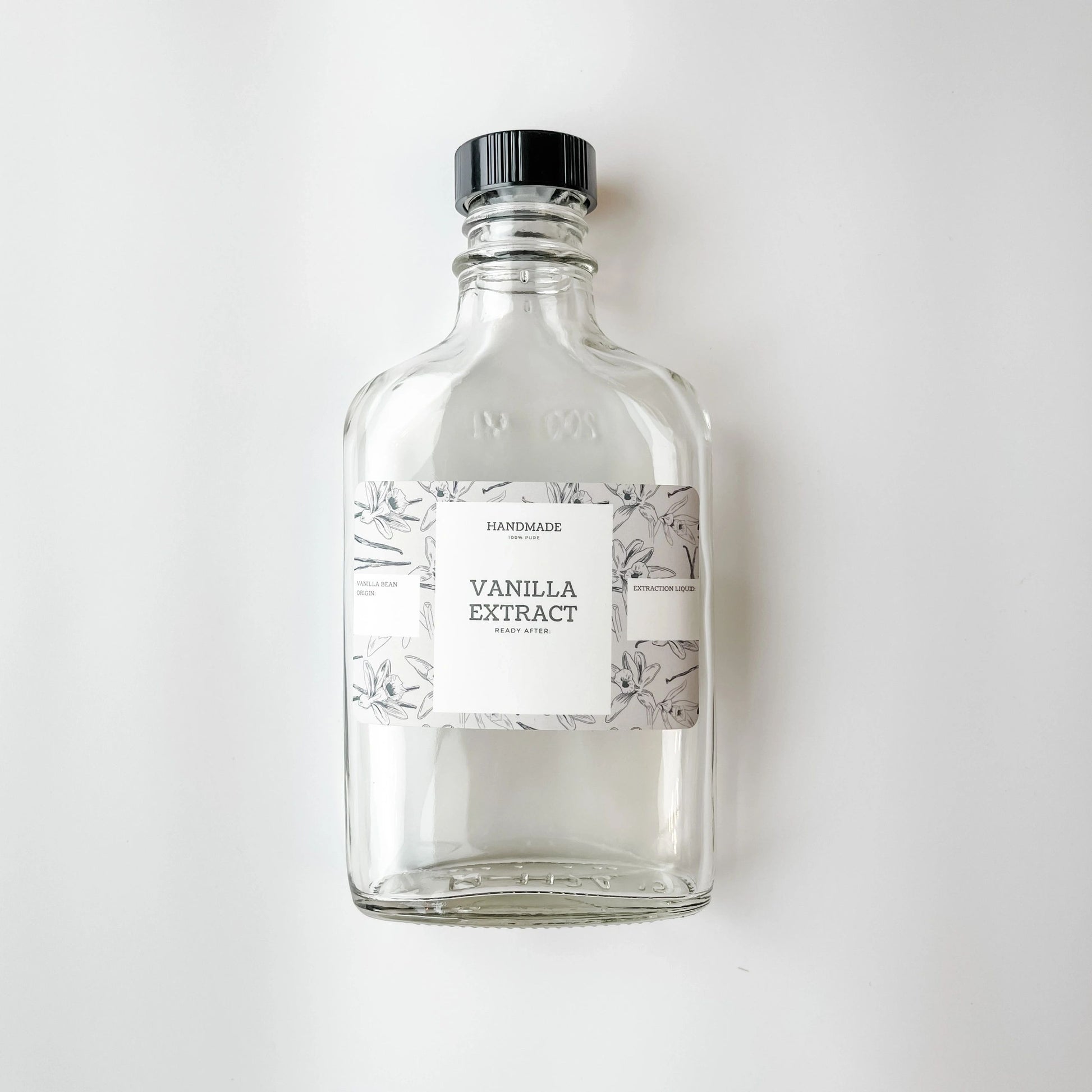Vanilla Extract Printed Label – IndriVanilla