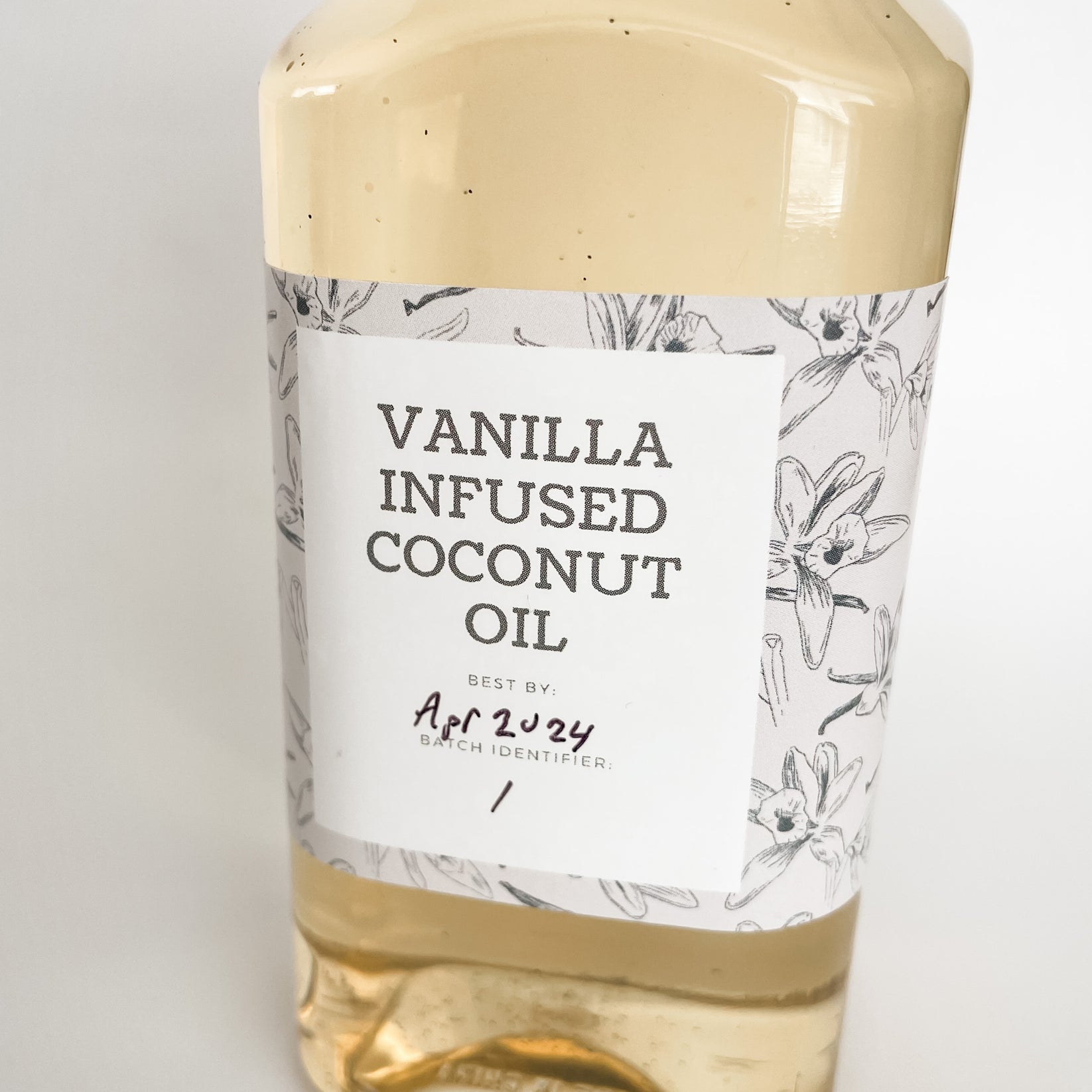 Vanilla Infused Coconut Oil IndriVanilla